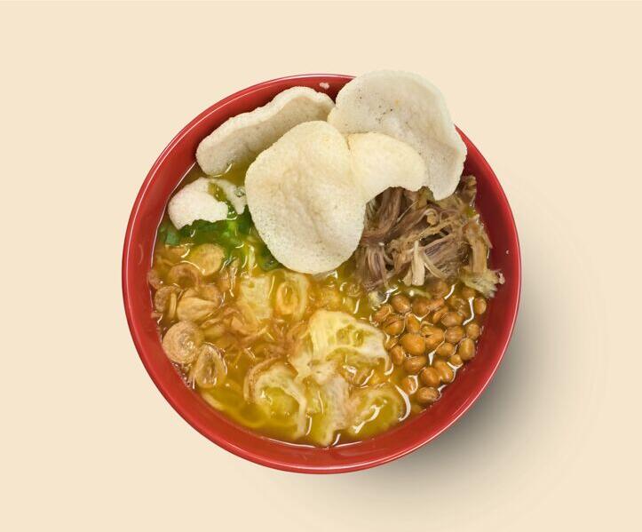 Bubur Ayam Abang2 (Chicken Congee)